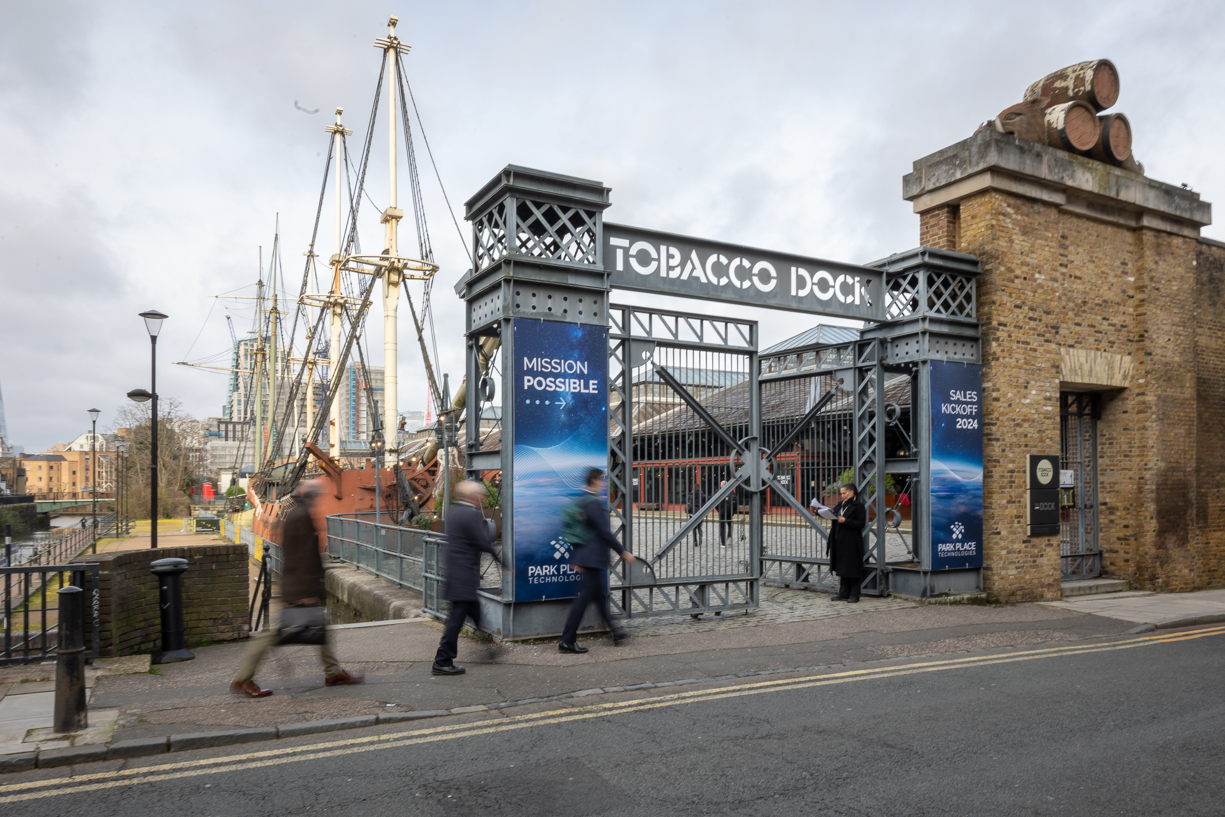tobacco dock location Park Place Technologies