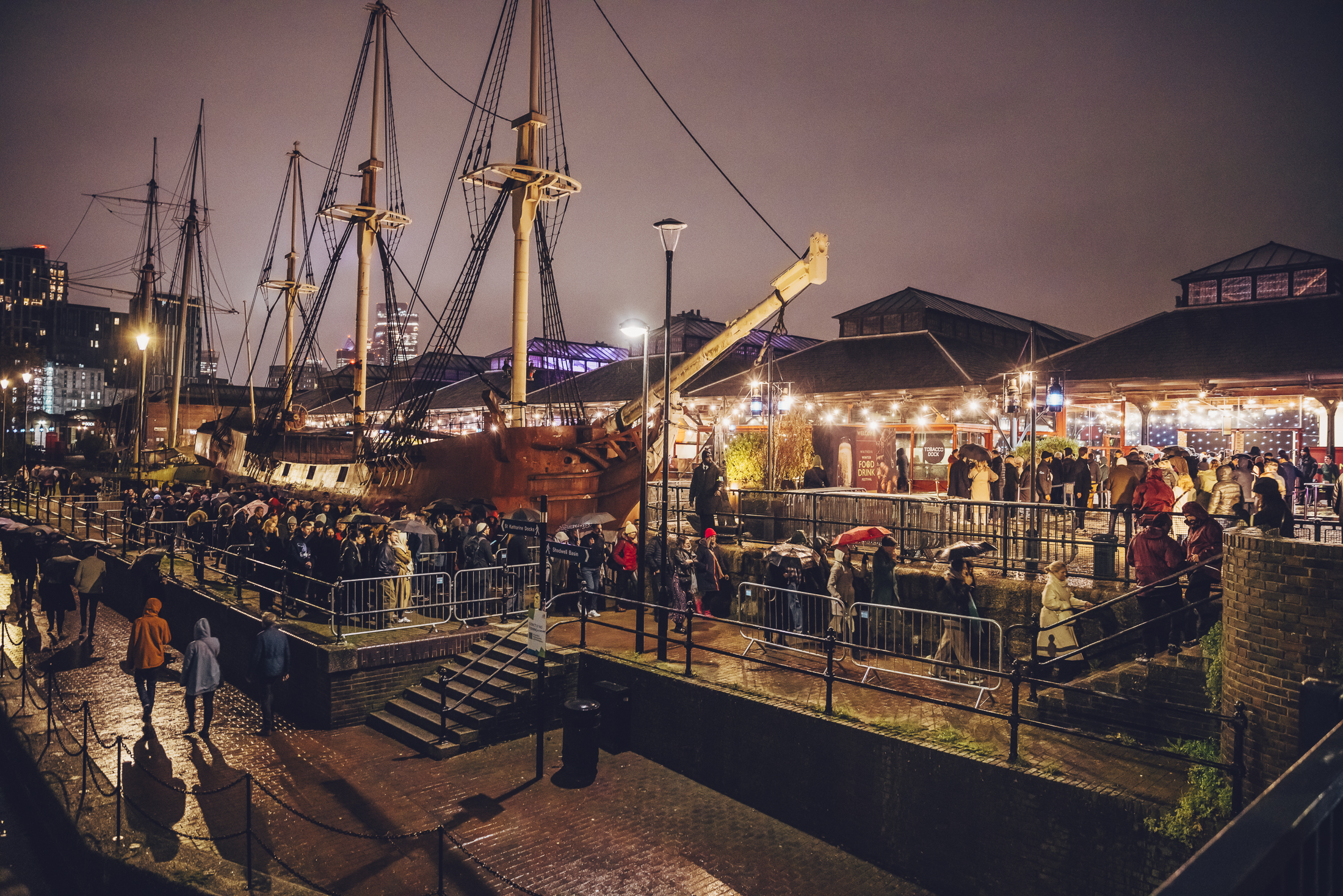 waitrose event tobacco dock Waitrose Food and Drink Festival 2024